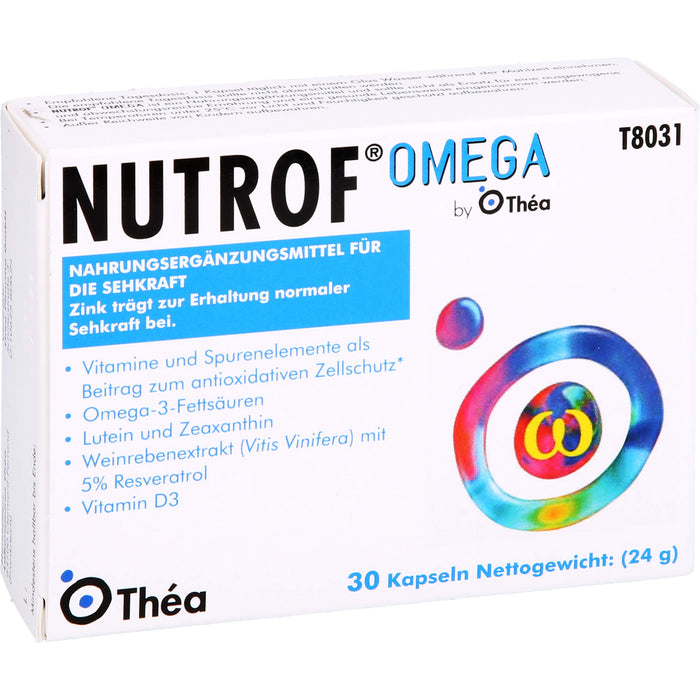 NUTROF OMEGA, 30 St KAP