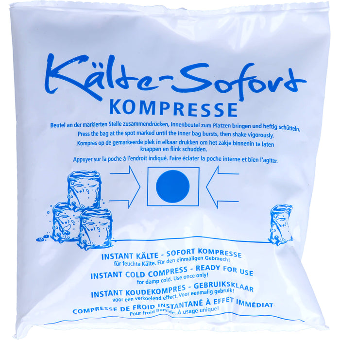 Büttner-Frank Sofort-kalt-Kompresse 15 x 17 cm, 1 pc Compresses