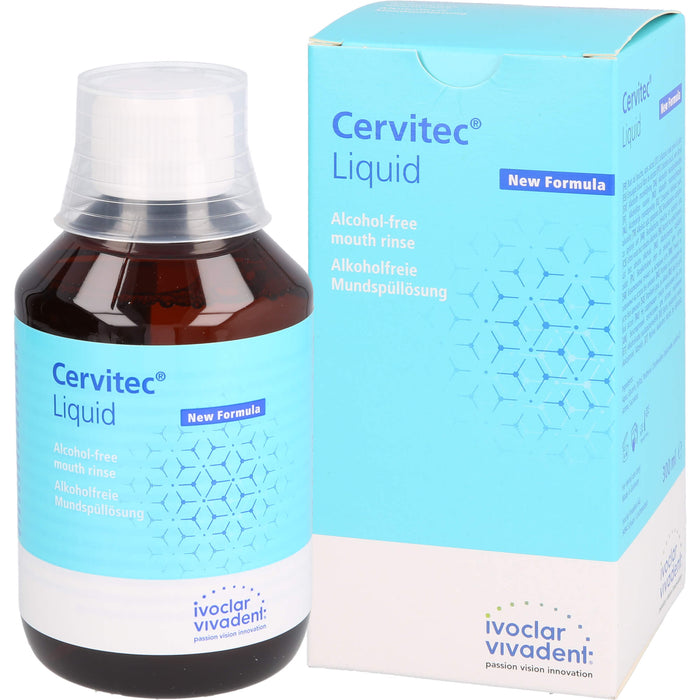 Cervitec Liquid alkoholfreie Mundspüllösung, 300 ml Solution