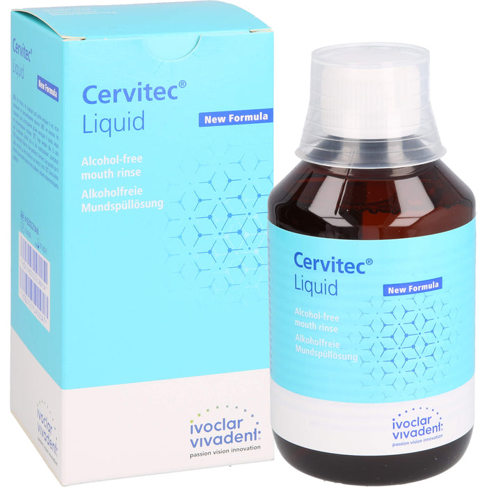 Cervitec Liquid alkoholfreie Mundspüllösung, 300 ml Solution