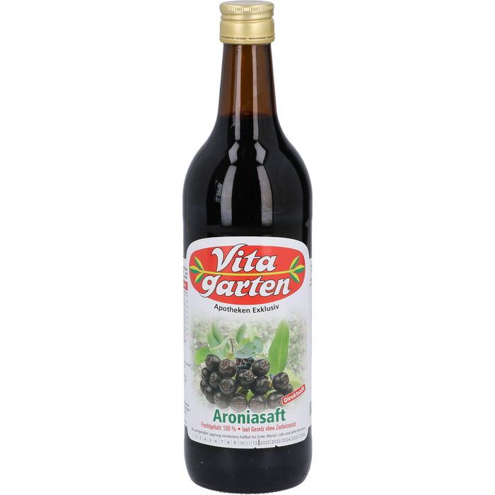 Vitagarten Aroniasaft, 750 ml Solution