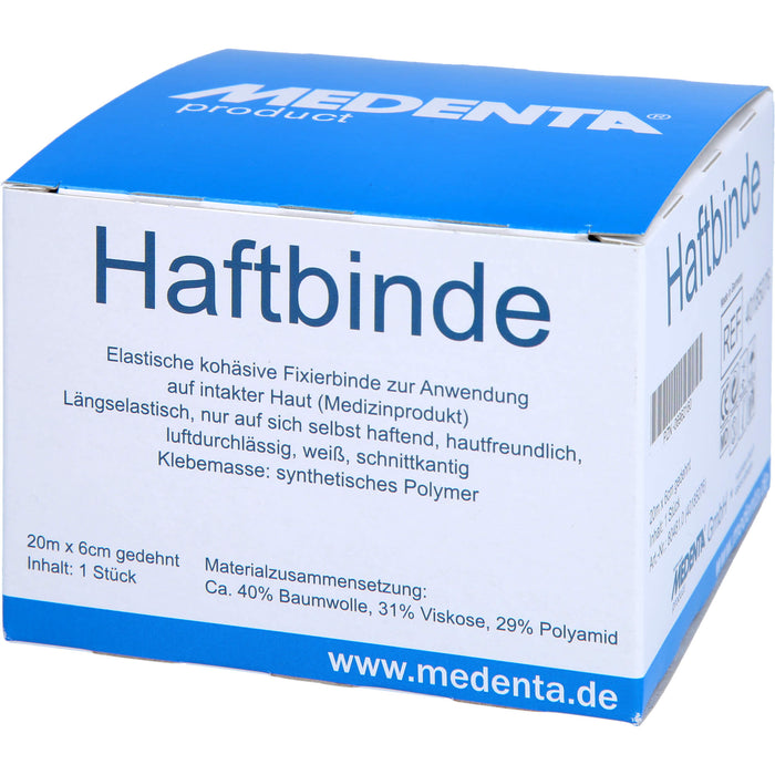 HAFTBINDE ELASTISCH 20MX6CM, 1 St BIN