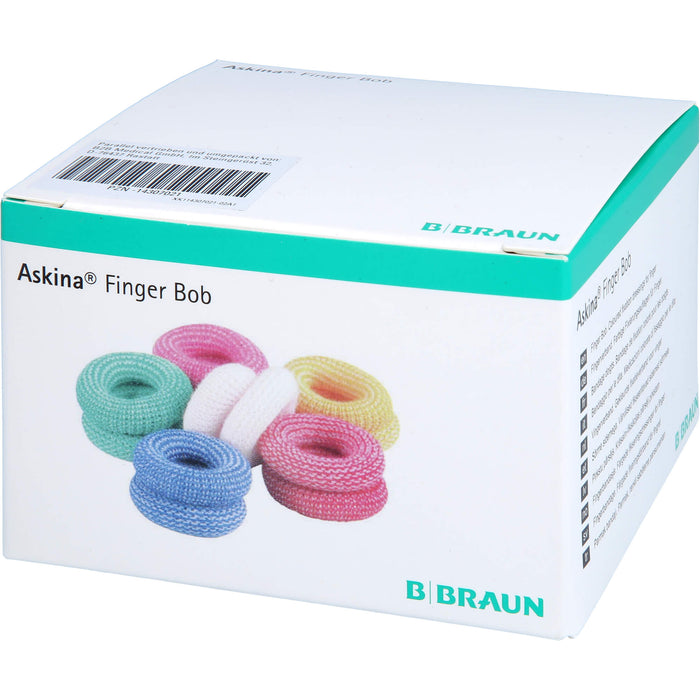 Askina Finger Bob farbig Fingerschnellverband, 5 St. Binde