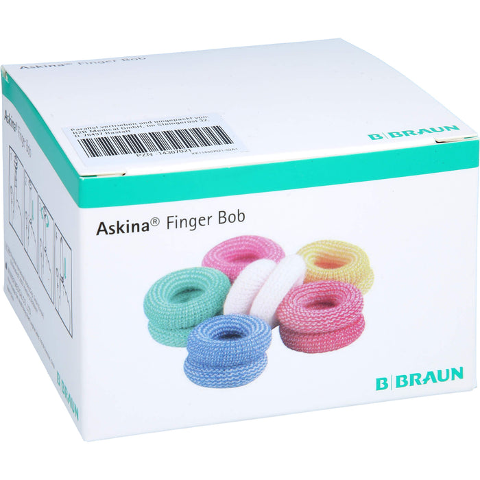 Askina Finger Bob farbig Fingerschnellverband, 5 St. Binde