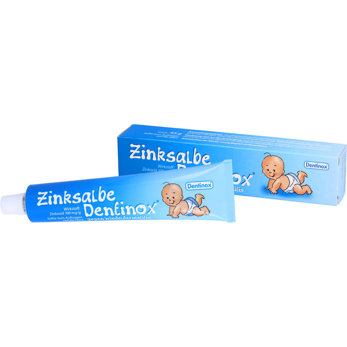 Zinksalbe Dentinox gegen Windeldermatitis, 45 g Onguent