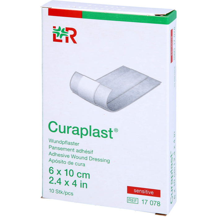 Curaplast sensitive Wundschnellverband 6 cm x 10 cm, 10 St. Pflaster