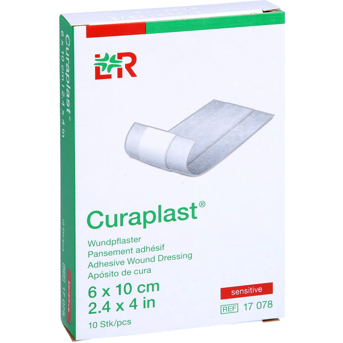 Curaplast sensitive Wundschnellverband 6 cm x 10 cm, 10 pcs. Patch