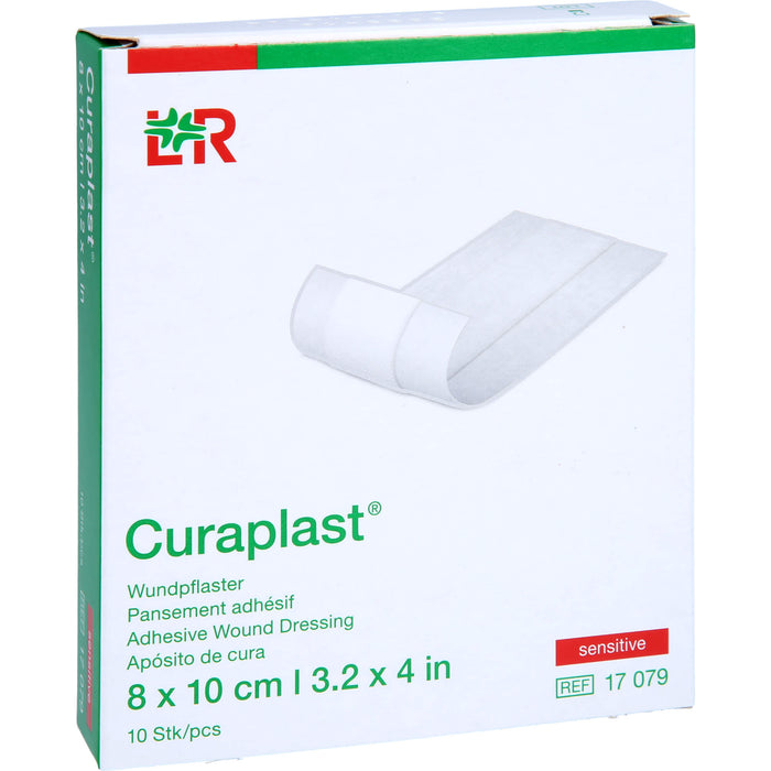 Curaplast sensitive Wundschnellverband 8 cm x 10 cm, 10 pcs. Patch