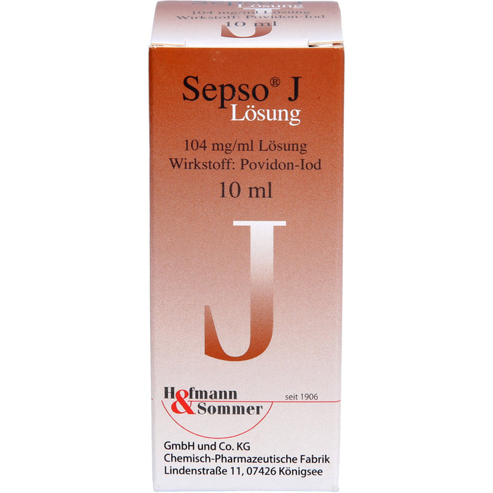 Sepso J Lösung, 10 ml Solution