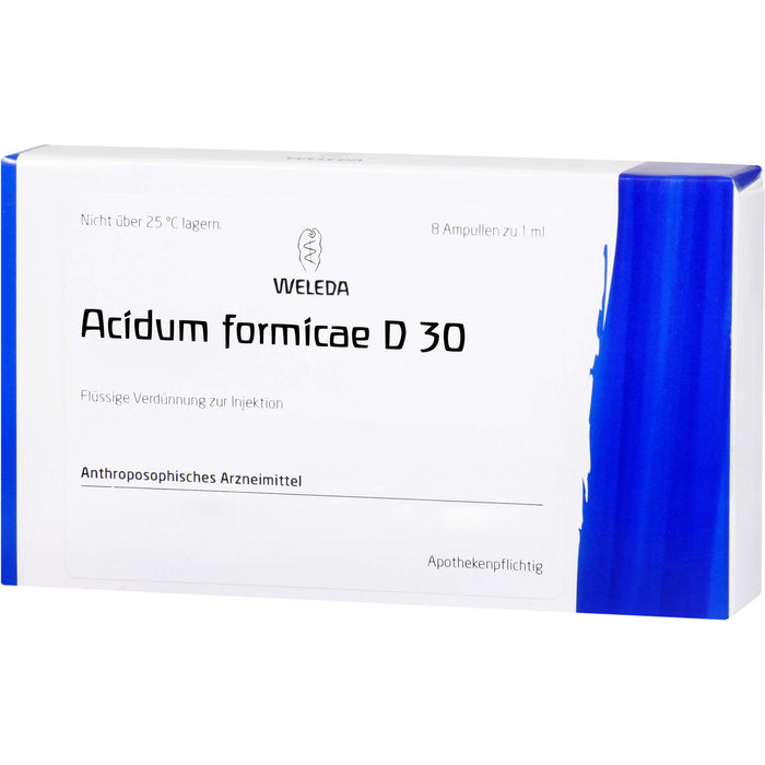 Acidum formicae D30 Weleda Ampullen, 8 St AMP