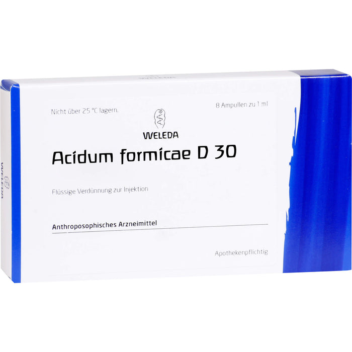 Acidum formicae D30 Weleda Ampullen, 8 St AMP