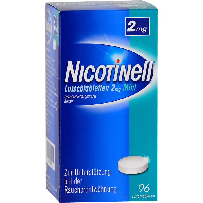 Nicotinell Lutschtabletten 2 mg mint, 96 pc Tablettes