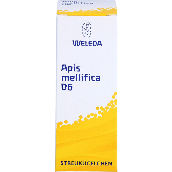 Apis mellifica D6 Weleda Globuli, 10 g Globuli