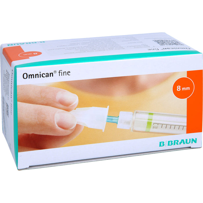 Omnican fine (31G) 0,25x8mm, 100 St KAN