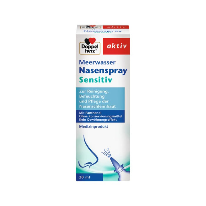 Doppelherz Meerwasser Nasenspray mit Panthenol, 20 ml SPR