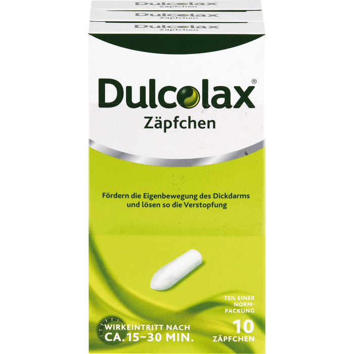 Dulcolax Zäpfchen Reimport Pharma Gerke, 30 pc Suppositoires