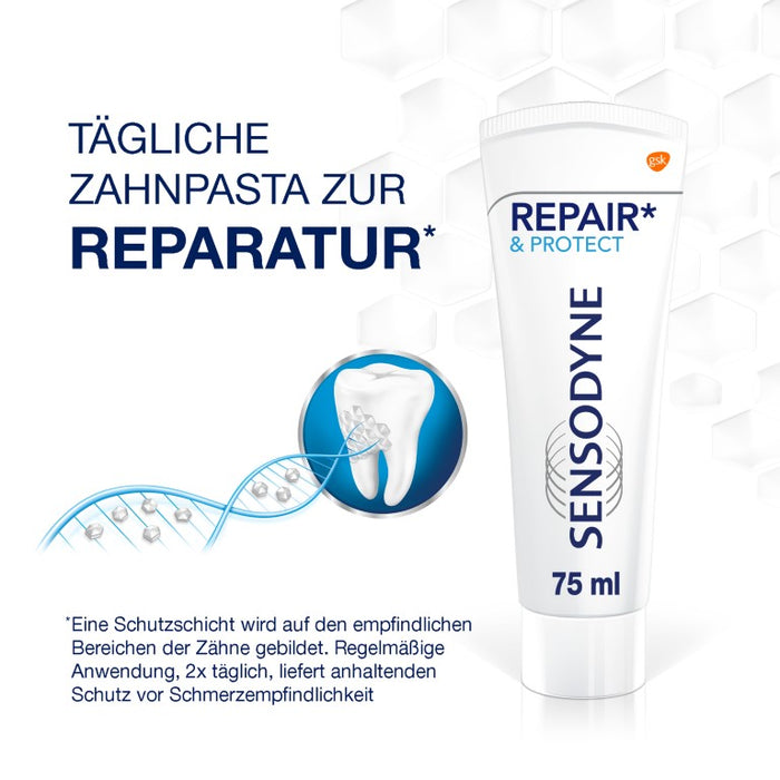 SENSODYNE Repair & Protect Zahnpasta, 75 ml Dentifrice