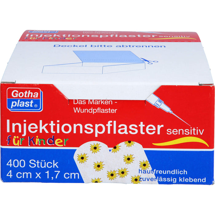 Gothaplast Injektionspfl. Kinder Blume 4cmx1,7cm, 400 St PFL