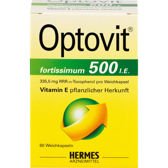 Optovit fortissimum 500 I.E. Kapseln, 60 pcs. Capsules