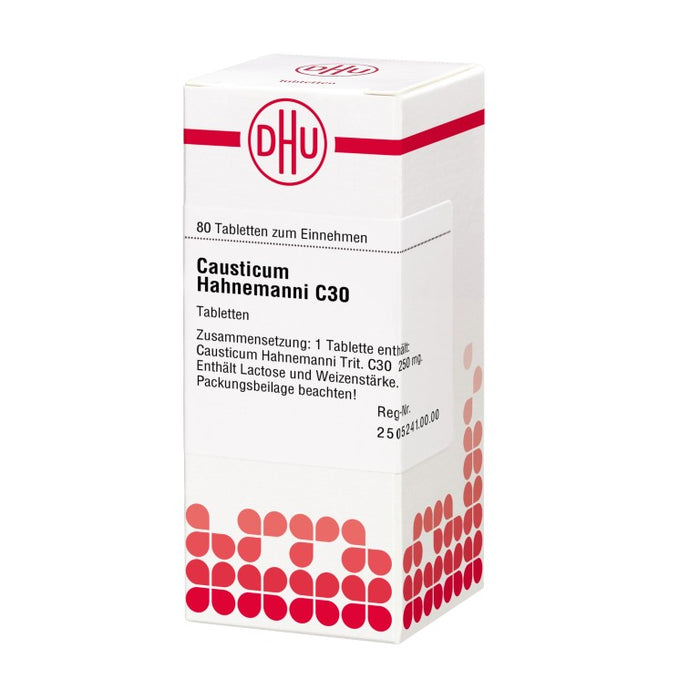 DHU Causticum Hahnemanni C30 Tabletten, 80 St. Tabletten