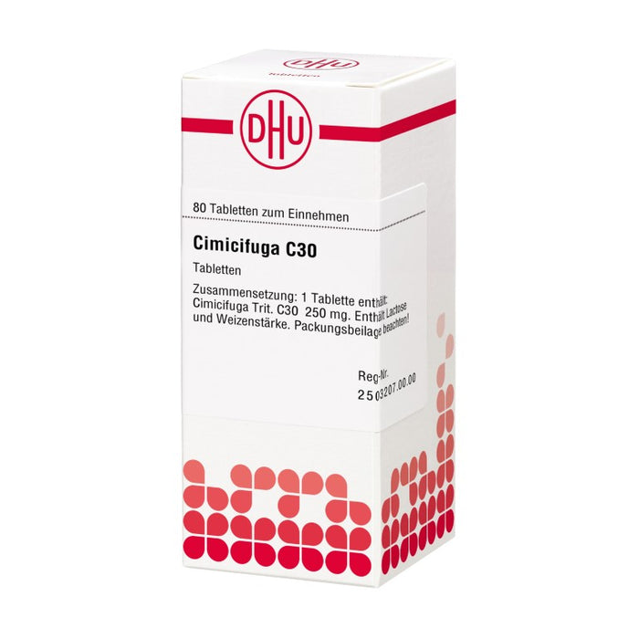 DHU Cimicifuga C30 Tabletten, 80 St. Tabletten