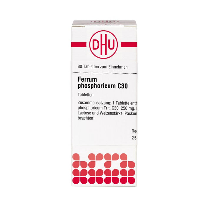 DHU Ferrum phosphoricum C30 Tabletten, 80 pcs. Tablets