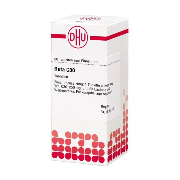 DHU Ruta C30 Tabletten, 80 St. Tabletten