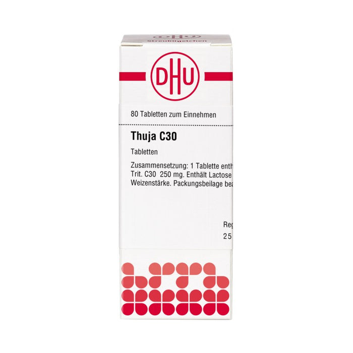 DHU Thuja C30 Tabletten, 80 St. Tabletten