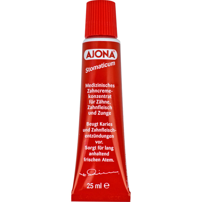 Ajona Stomaticum medizinsches Zahncremekonzentrat, 25 ml Dentifrice