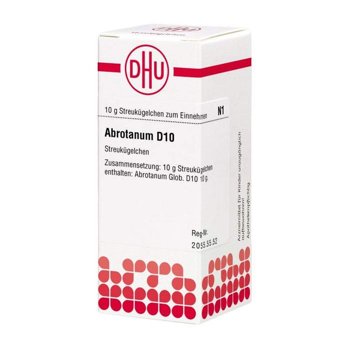 DHU Abrotanum D10 Streukügelchen, 10 g Globules