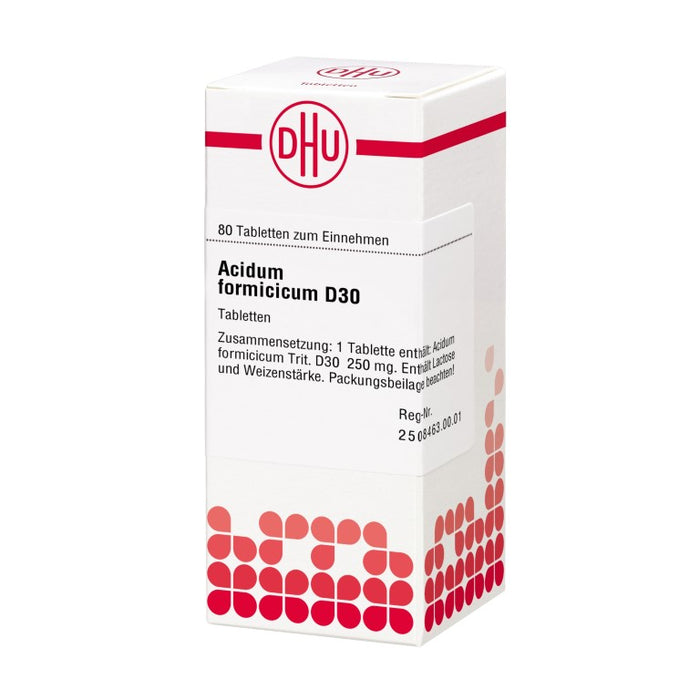 DHU Acidum formicicum D30 Tabletten, 80 St. Tabletten