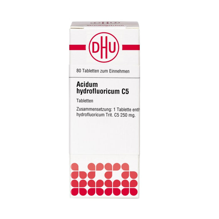 DHU Acidum hydrofluoricum C5 Tabletten, 80 St. Tabletten