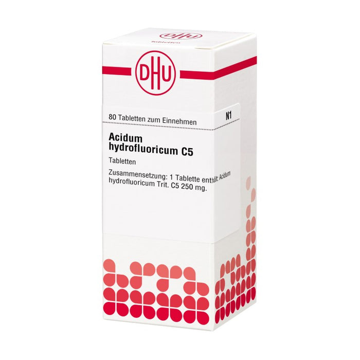 DHU Acidum hydrofluoricum C5 Tabletten, 80 St. Tabletten