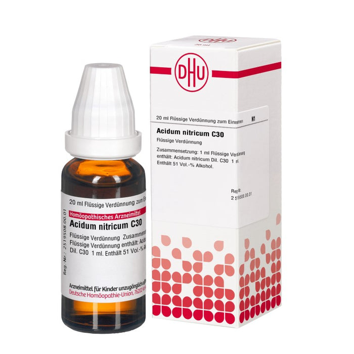 DHU Acidum nitricum C30 Dilution, 20 ml Lösung