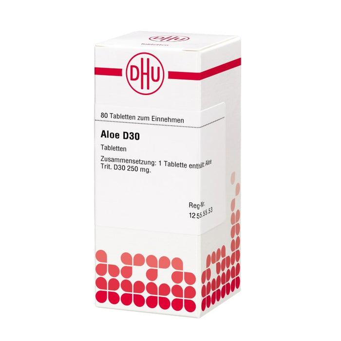 DHU Aloe D30 Tabletten, 80 St. Tabletten