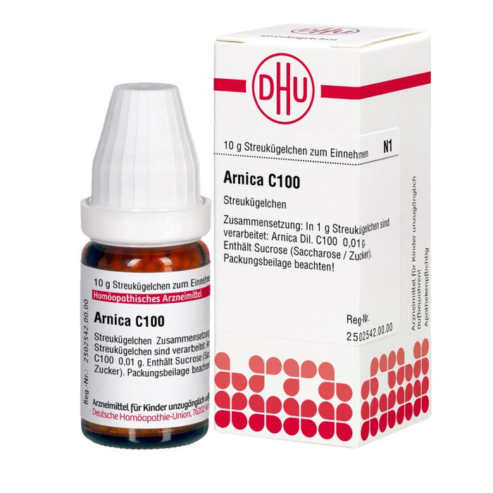 DHU Arnica C100 Streukügelchen, 10 g Globules