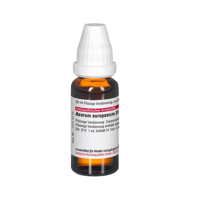 DHU Asarum Europaeum D12 Dilution, 20 ml Lösung