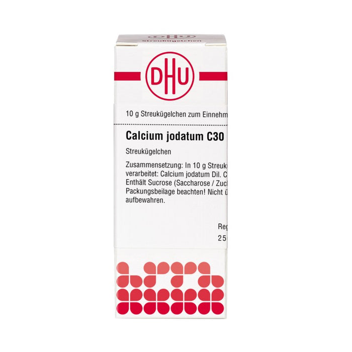 DHU Calcium jodatum C30 Streukügelchen, 10 g Globuli