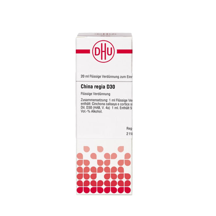 DHU China regia D30 Dilution, 20 ml Lösung