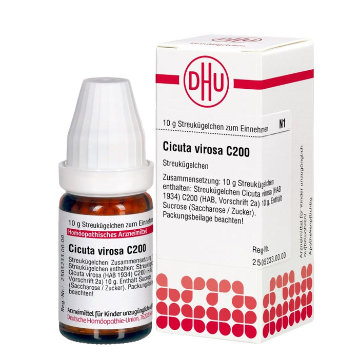 DHU Cicuta virosa C200 Streukügelchen, 10 g Globules