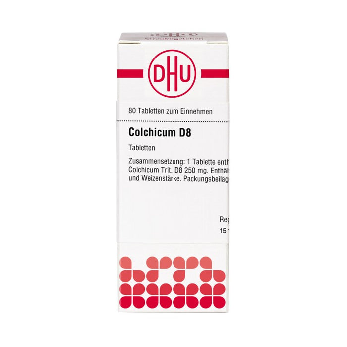 DHU Colchicum D8 Tabletten, 80 St. Tabletten