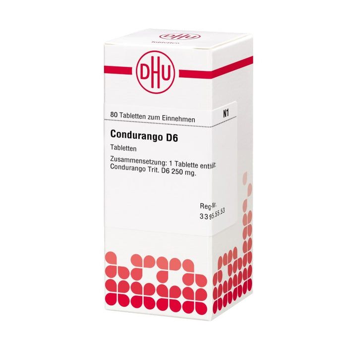 DHU Condurango D6 Tabletten, 80 pcs. Tablets