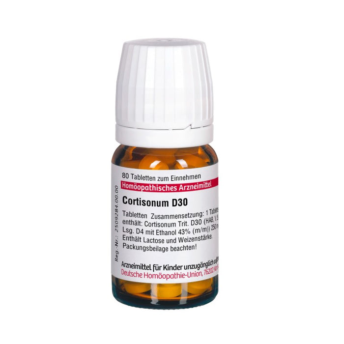 DHU Cortisonum D30 Tabletten, 80 pc Tablettes