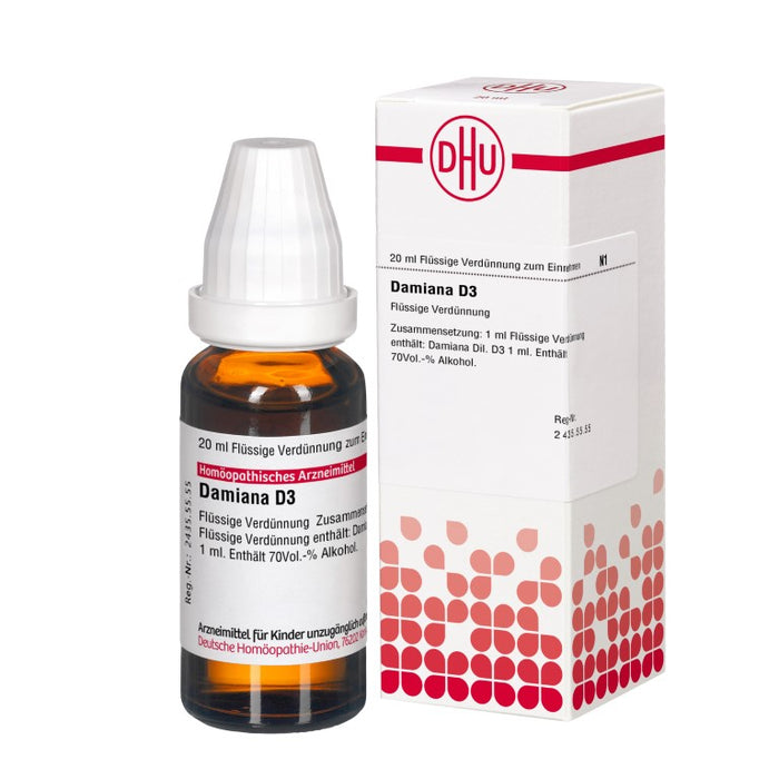 Damiana D3 DHU Dilution, 20 ml Lösung