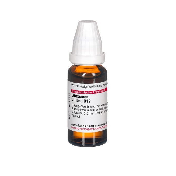 Dioscorea villosa D12 DHU Dilution, 20 ml Lösung