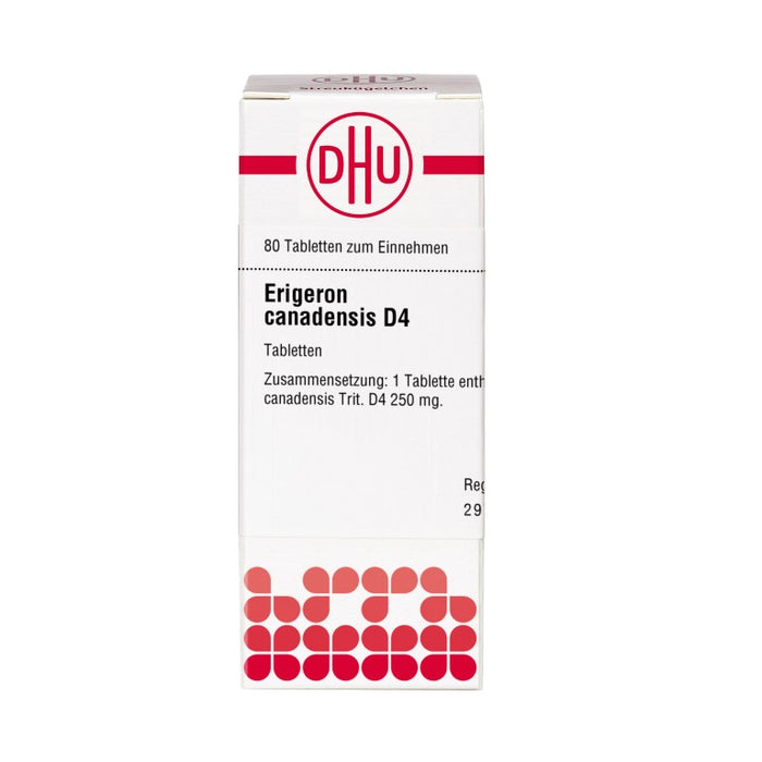 Erigeron canadensis D4 DHU Tabletten, 80 St. Tabletten