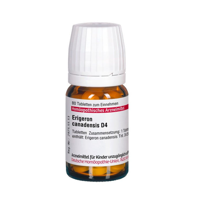 Erigeron canadensis D4 DHU Tabletten, 80 St. Tabletten