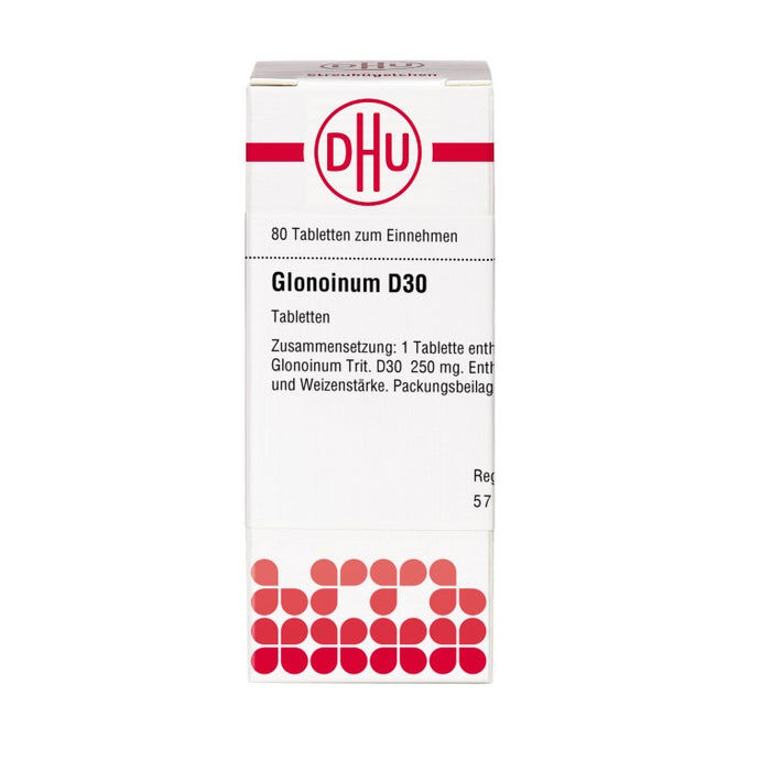 DHU Glonoinum D30 Tabletten, 80 St. Tabletten