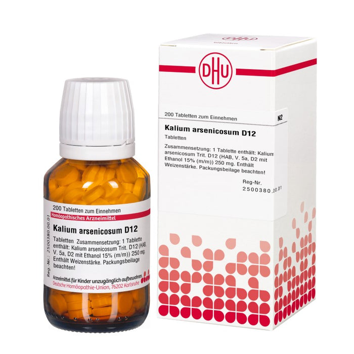 DHU Kalium arsenicosum D12 Tabletten, 200 St. Tabletten