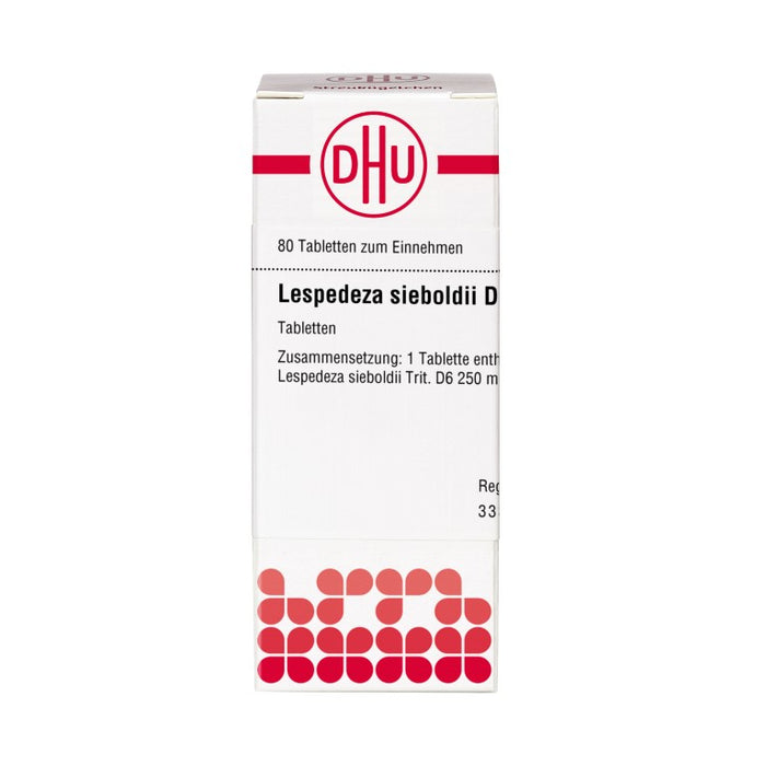 DHU Lespedeza sieboldii D6 Tabletten, 80 pc Tablettes